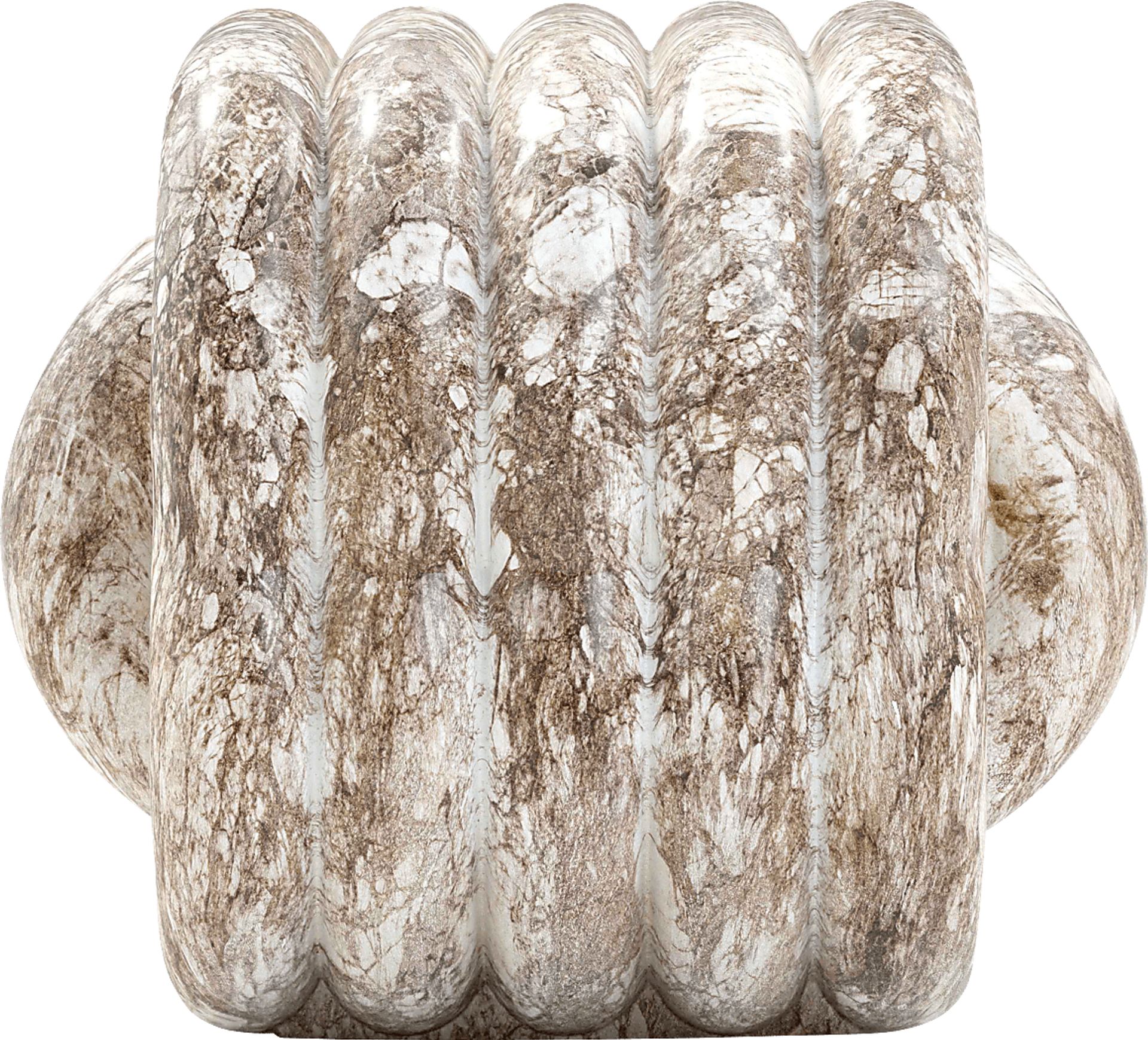 Lockcuff Gray Accent Stool - Image 3