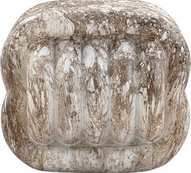 Lockcuff Gray Accent Stool - Thumbnail - Image 1