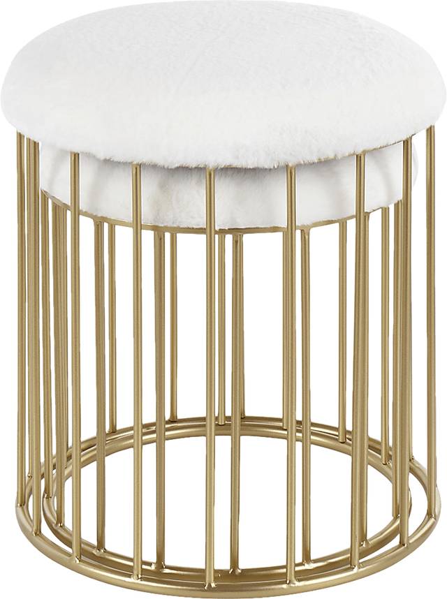 Lockerbie White Ottoman, Set of 2 - Thumbnail - Image 3