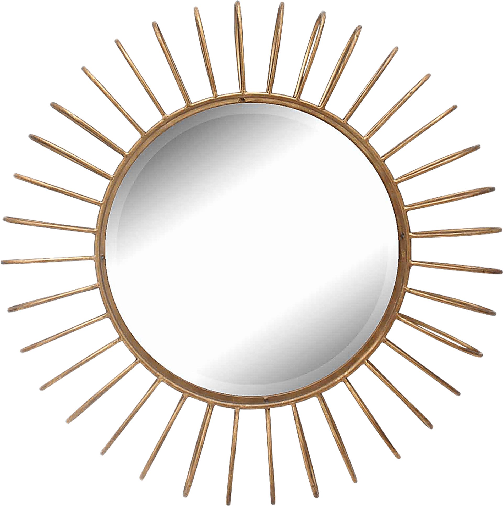 Locklear Gold Mirror - Image 1