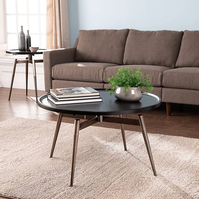 Lockmere Black Cocktail Table - Thumbnail - Image 4