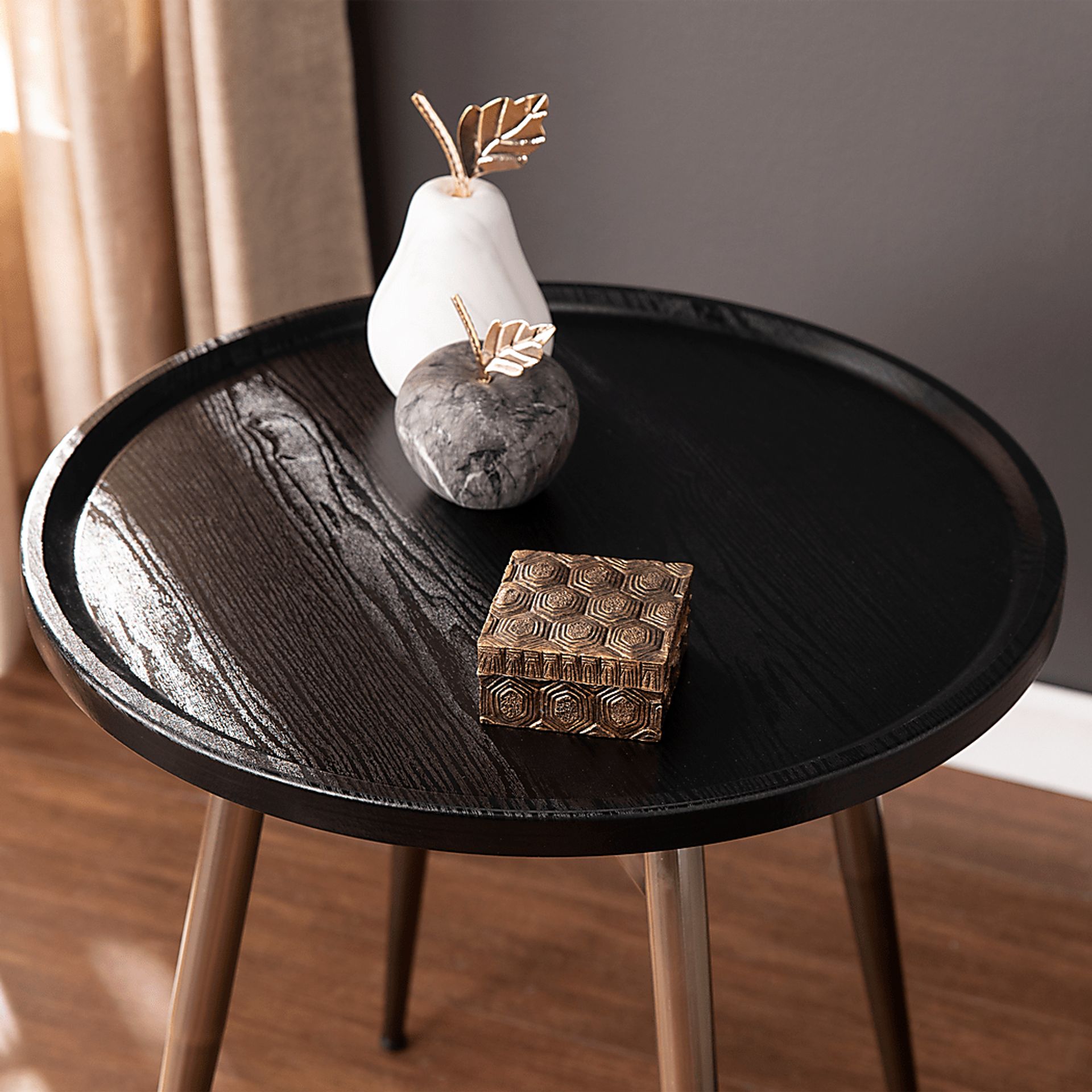 Lockmere Black End Table - Image 4