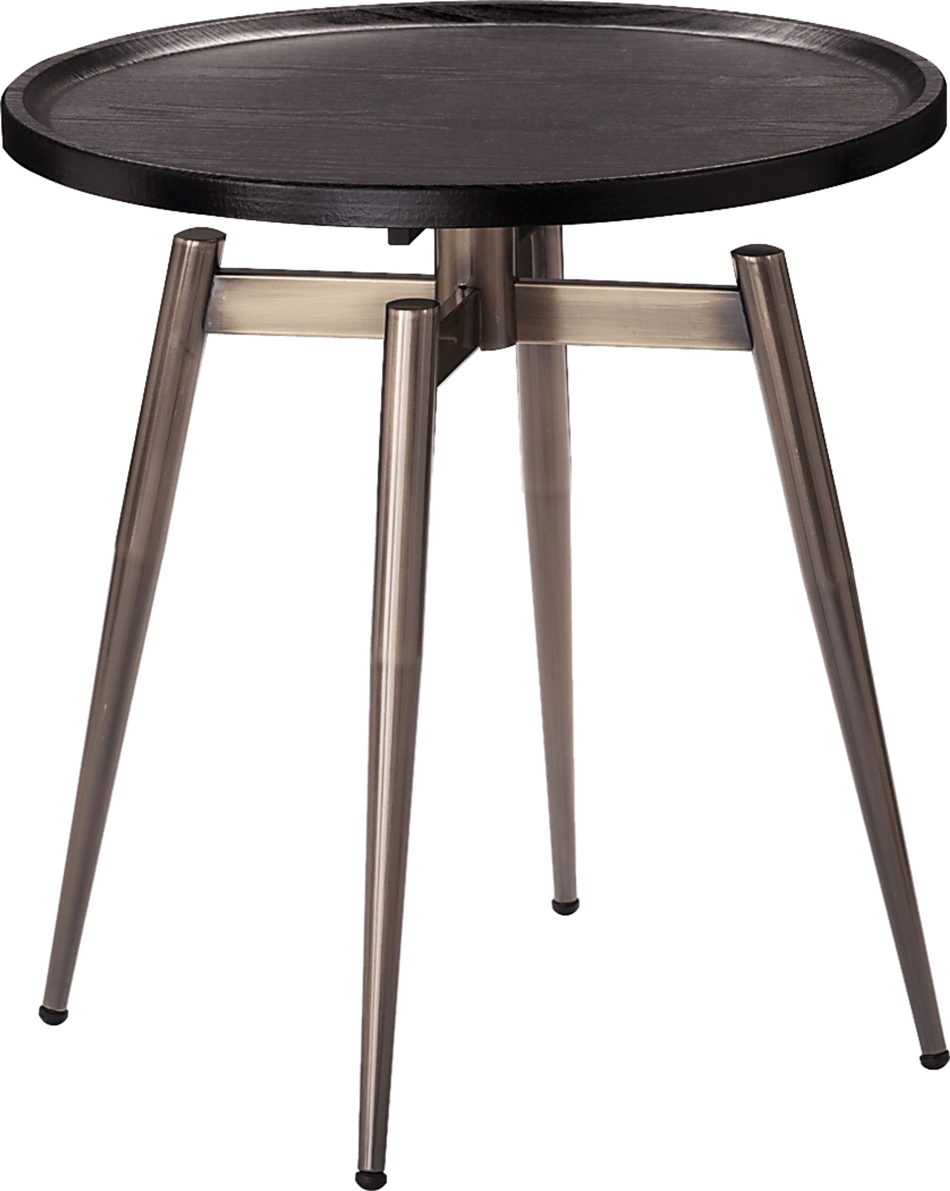 Lockmere Black End Table - Image 1