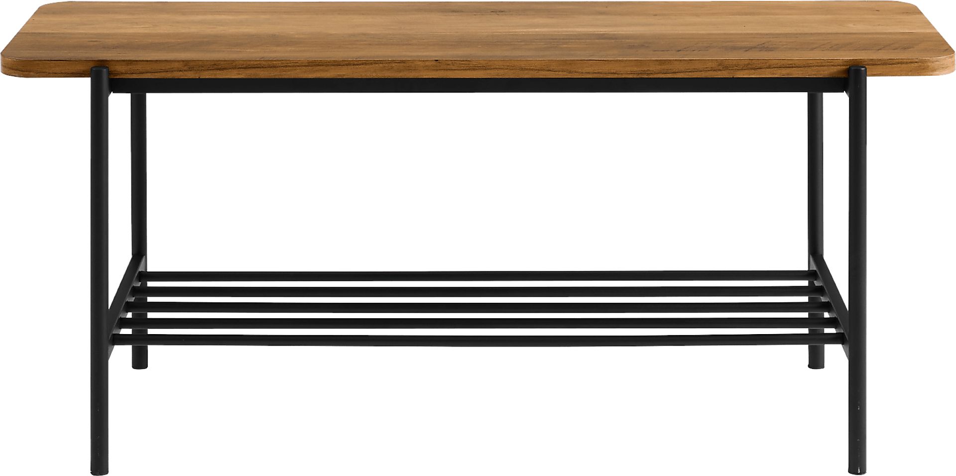 Lockrow Brown Accent Bench - Image 2