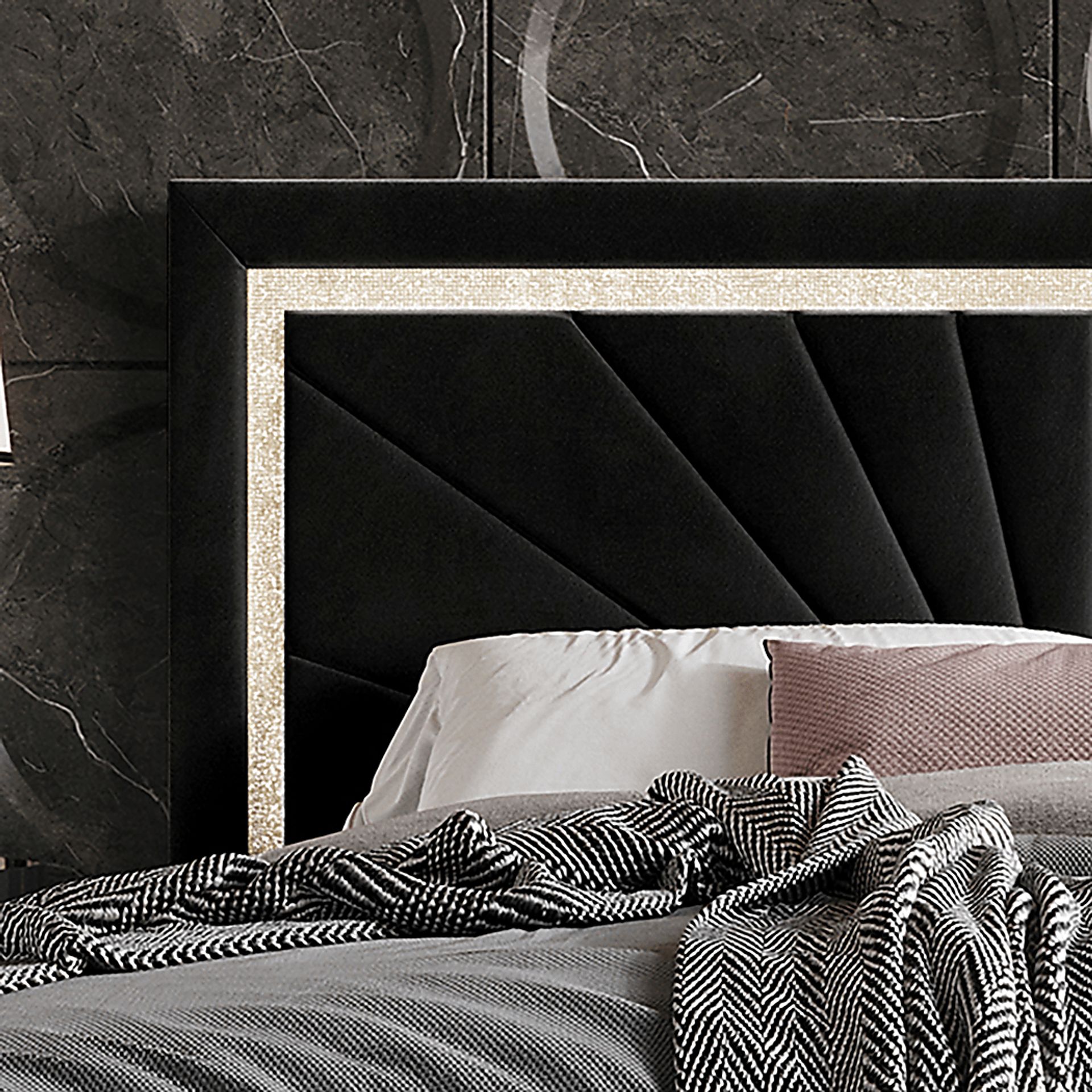 Locust Black Twin Bed - Image 3