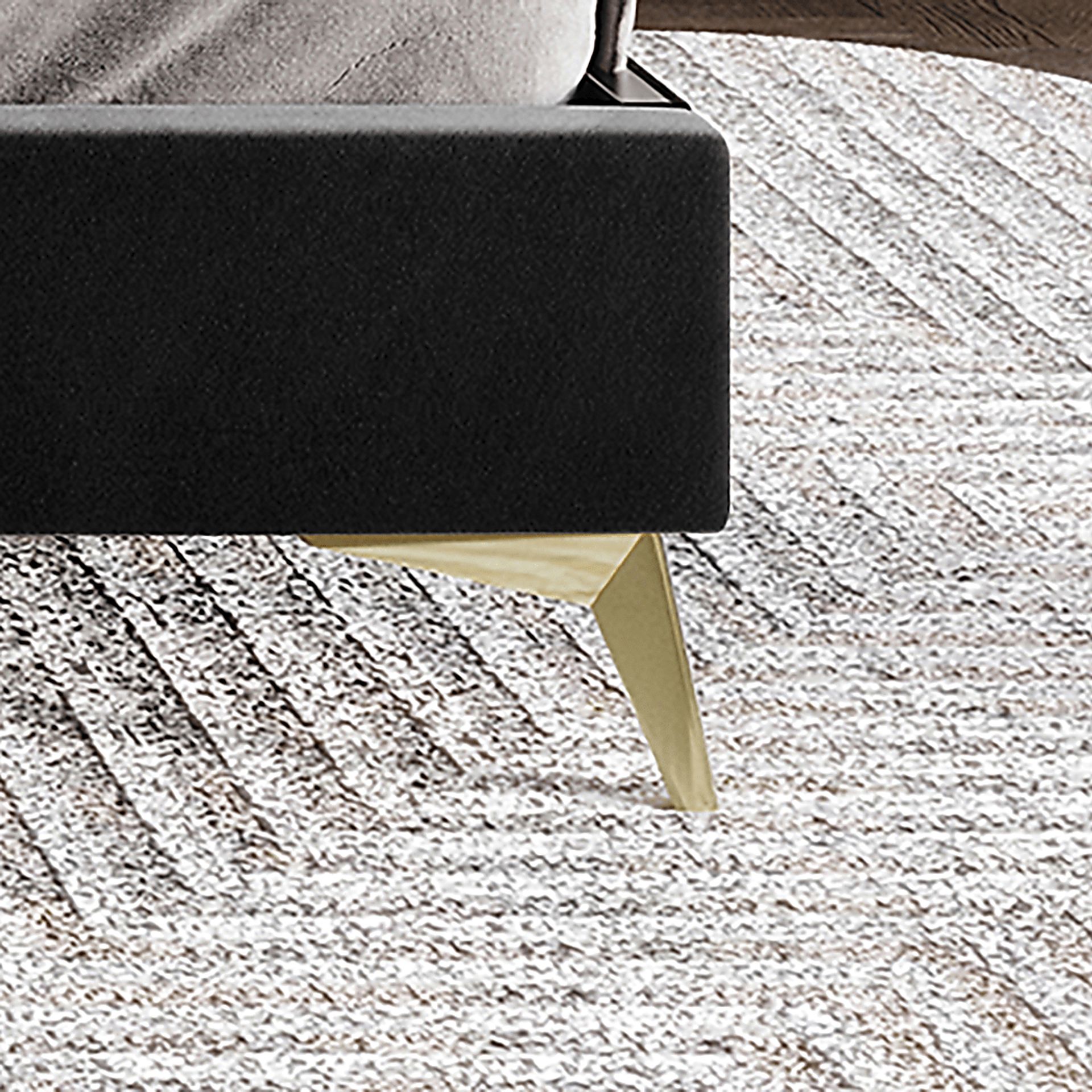 Locust Black Twin Bed - Image 4
