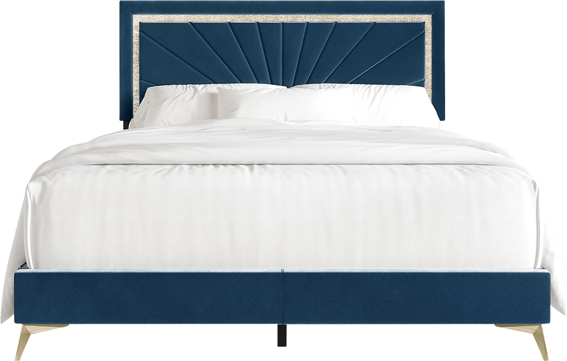 Locust Navy Blue Full Bed - Image 3
