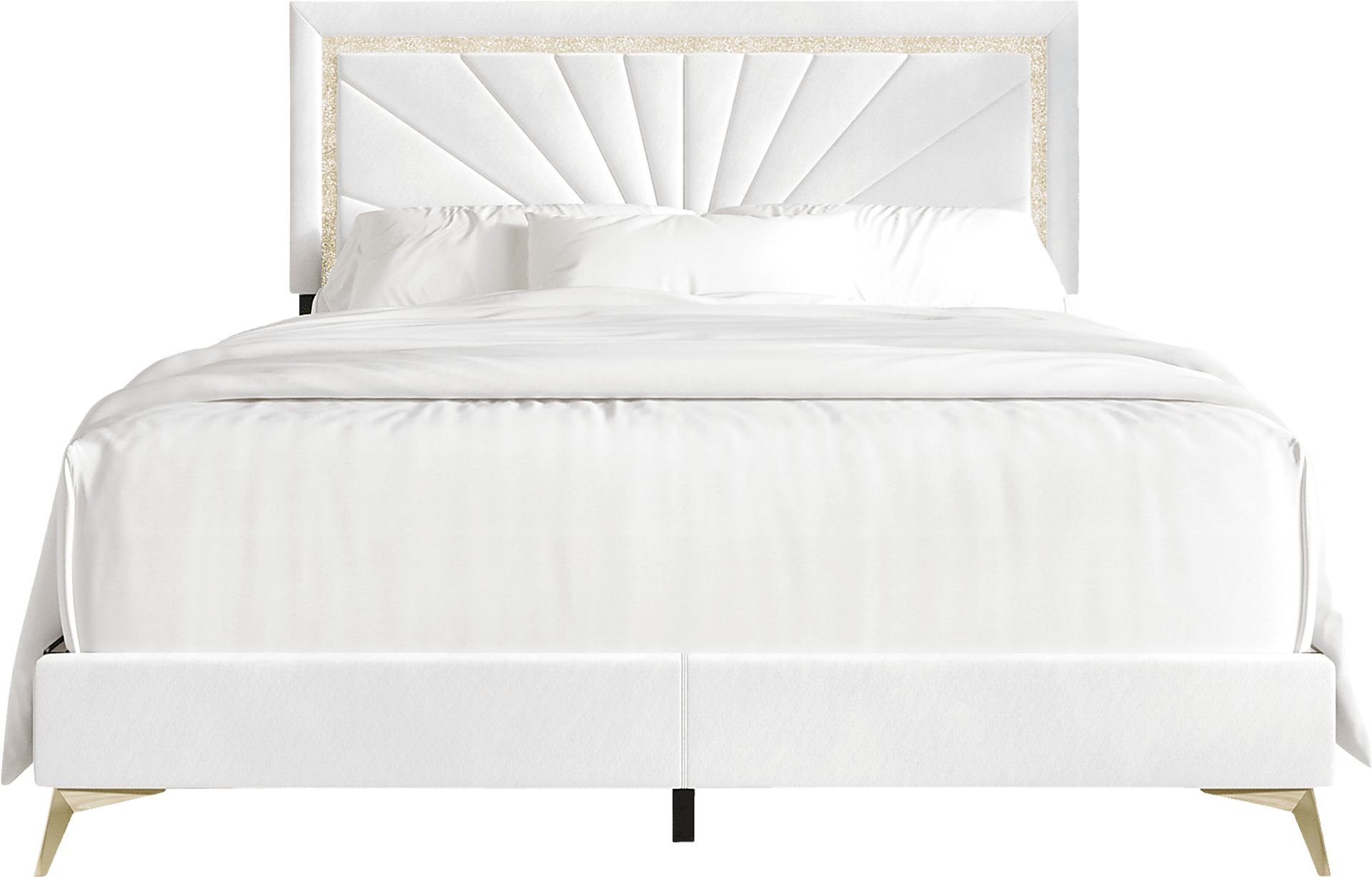 Locust White King Bed - Image 4