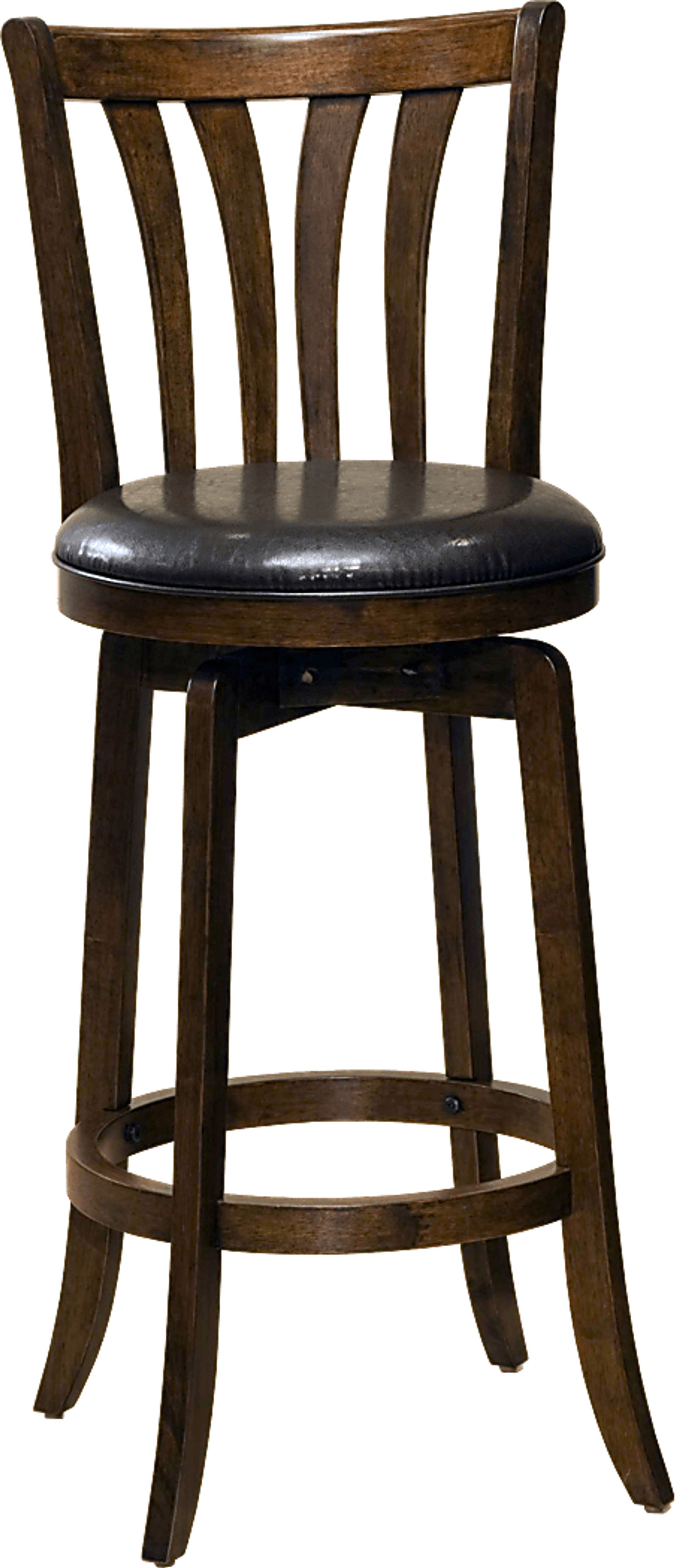 Loddon Cherry Swivel Barstool - Image 1