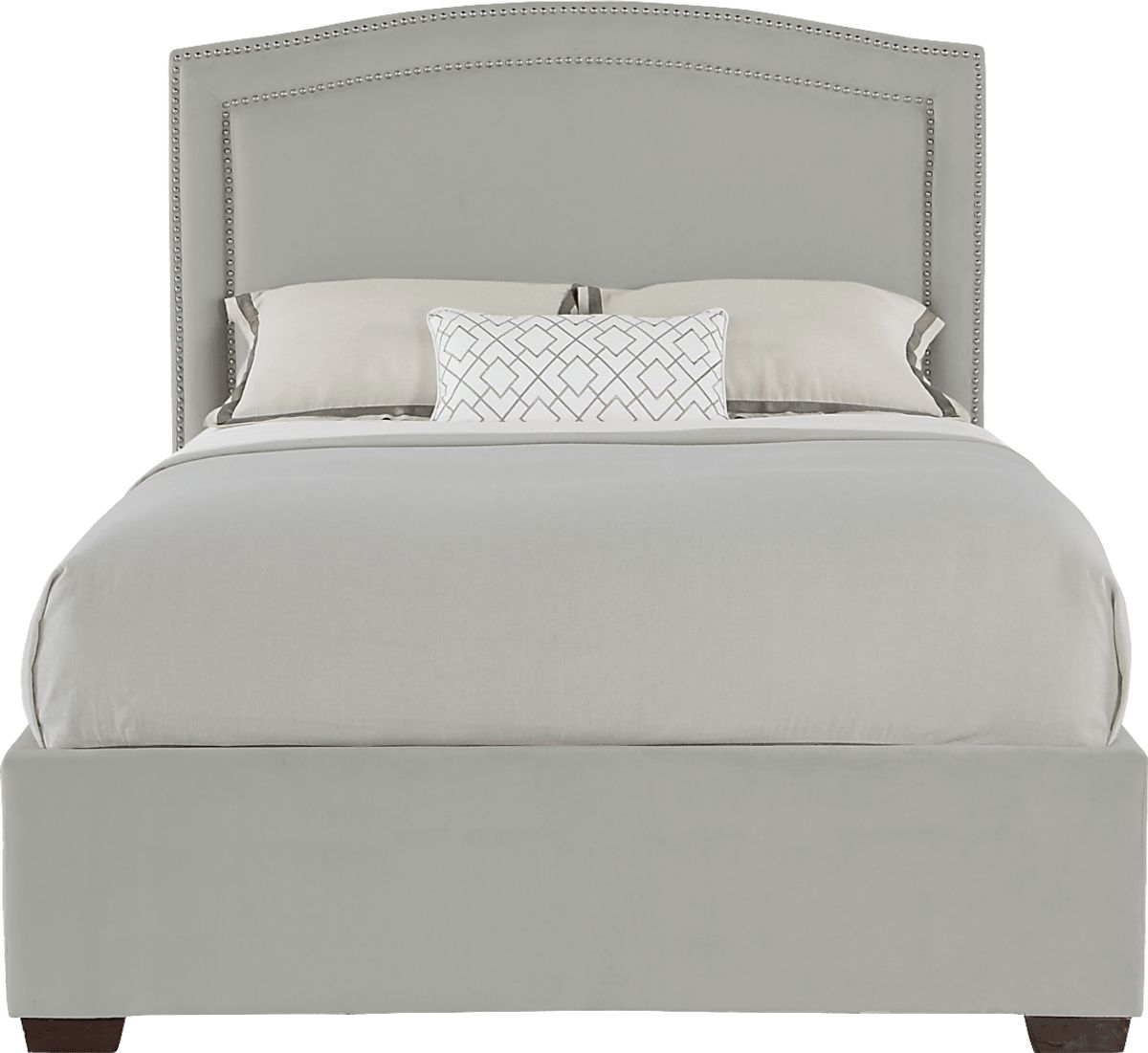 Loden Gray 3 Pc Queen Bed Rooms To Go 