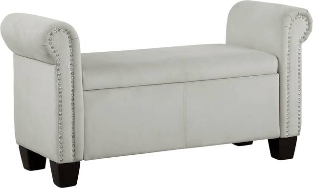 Loden Gray Bench - Thumbnail - Image 1