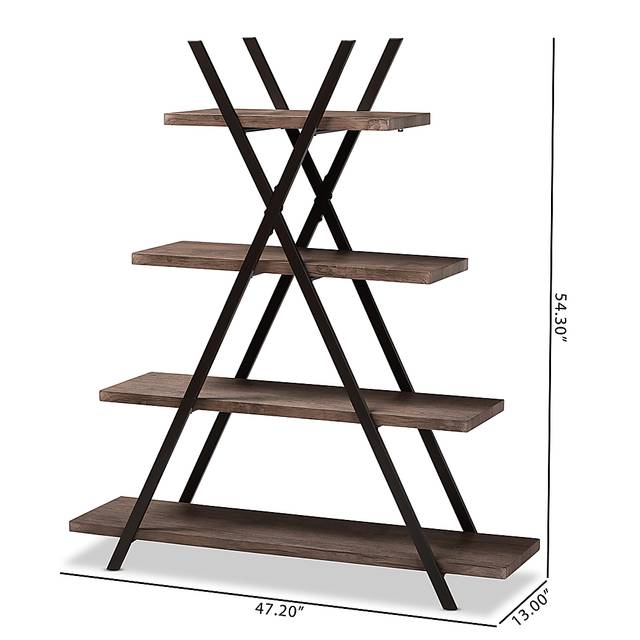 Loder Walnut Bookcase - Thumbnail - Image 8