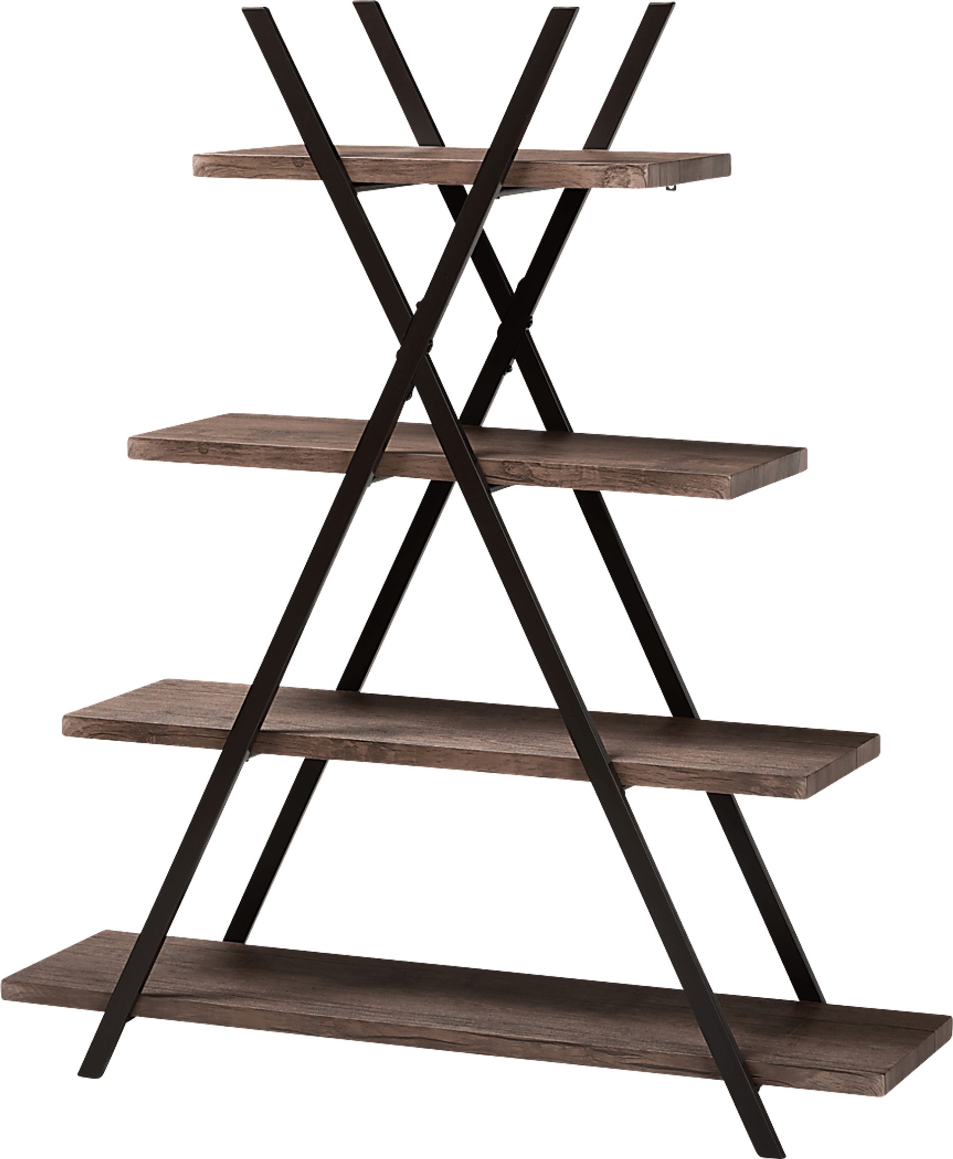 Loder Walnut Bookcase - Image 1