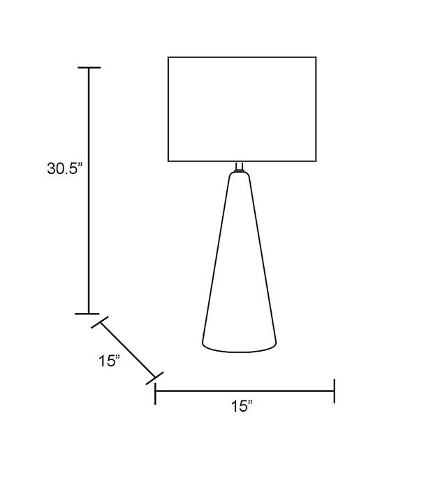 Lodestone Lake Yellow Lamp - Thumbnail - Image 5