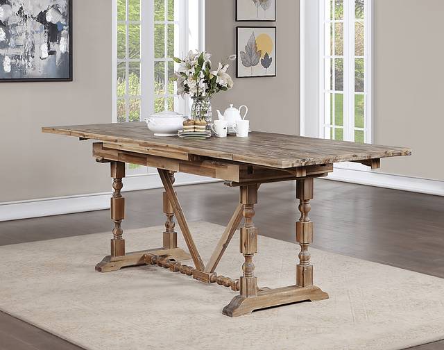 Lofgren Brown Counter Height Dining Table - Thumbnail - Image 3
