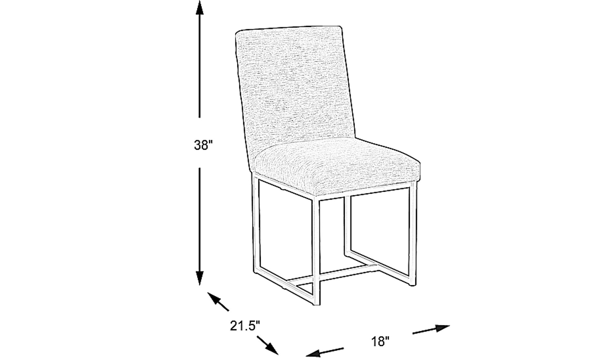 Dimension Image. Please refer to the Dimension Tab on this page for dimension details.