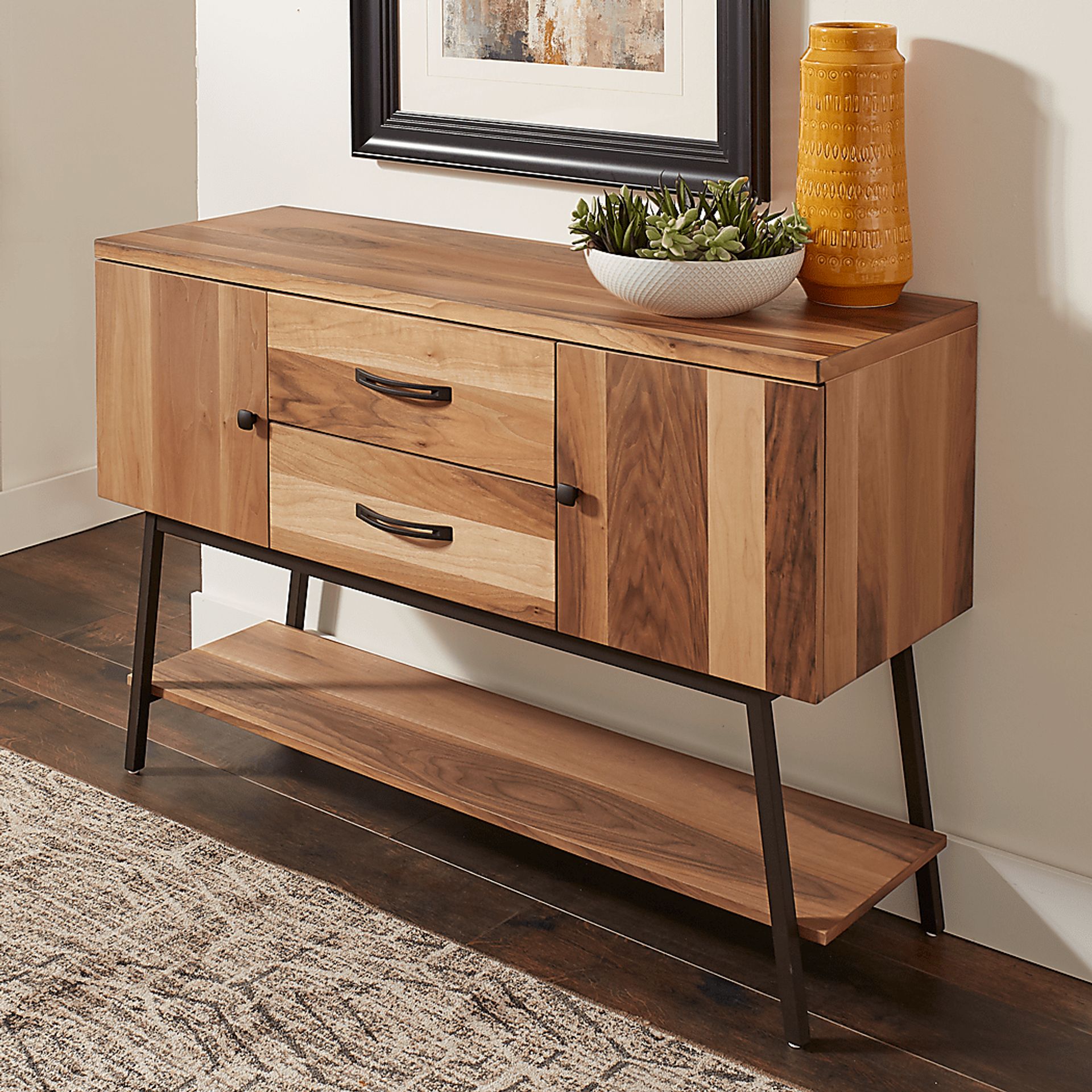Loft Side Brown Server - Image 2