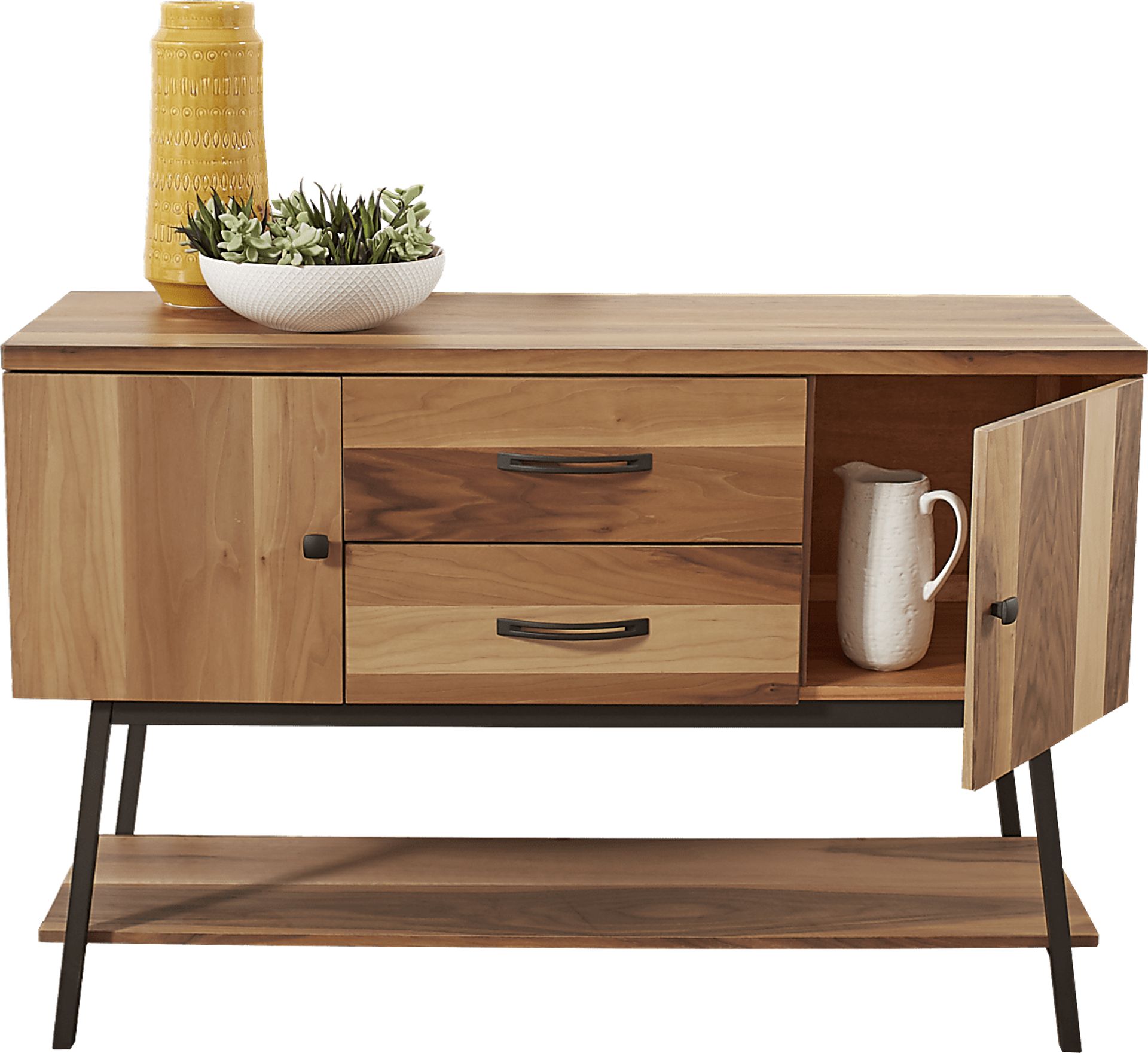Loft Side Brown Server - Image 3