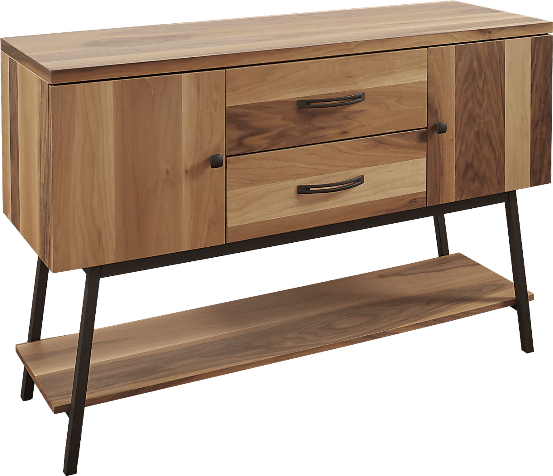 Loft Side Brown Server - Image 1