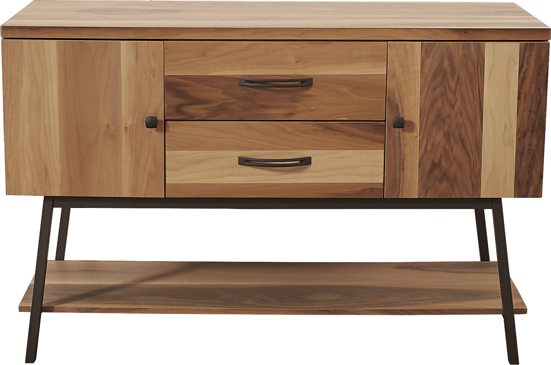 Loft Side Brown Server - Image 1