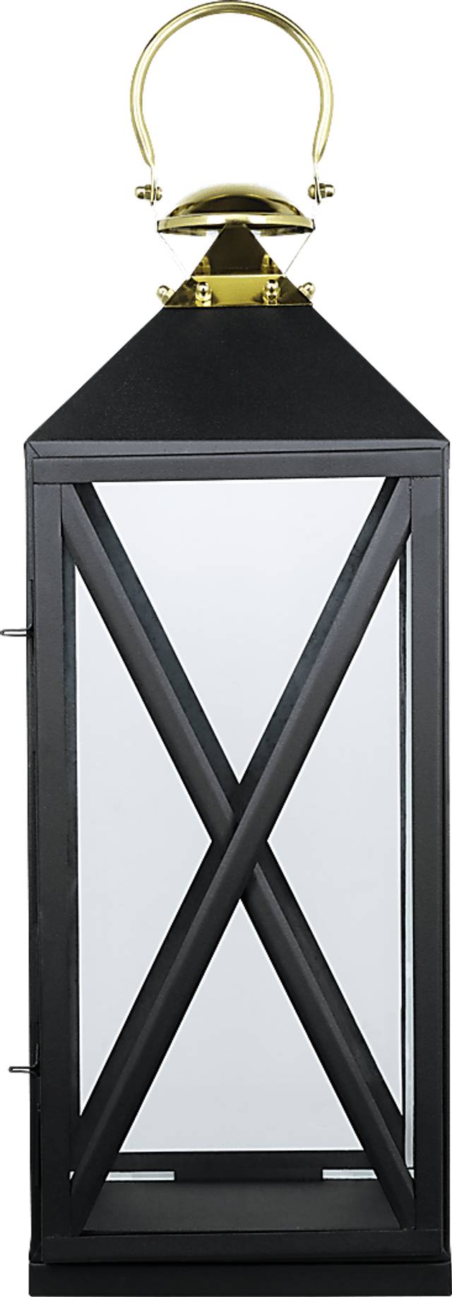 Lofthouse Black Large Indoor/Outdoor Lantern - Thumbnail - Image 3