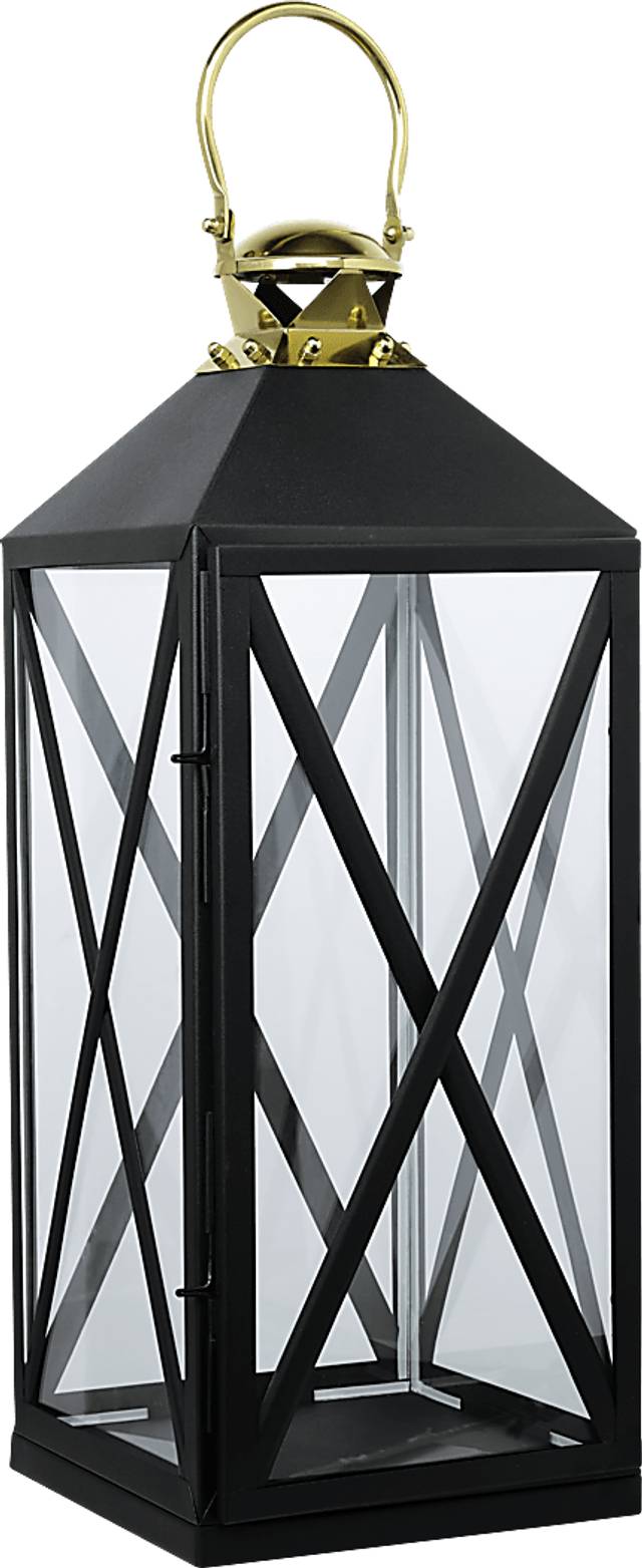 Lofthouse Black Large Indoor/Outdoor Lantern - Thumbnail - Image 4