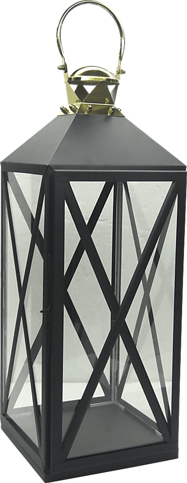 Lofthouse Black Large Indoor/Outdoor Lantern - Thumbnail - Image 1