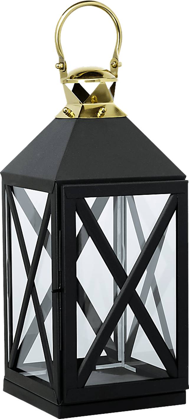 Lofthouse Black Medium Indoor/Outdoor Lantern - Thumbnail - Image 4