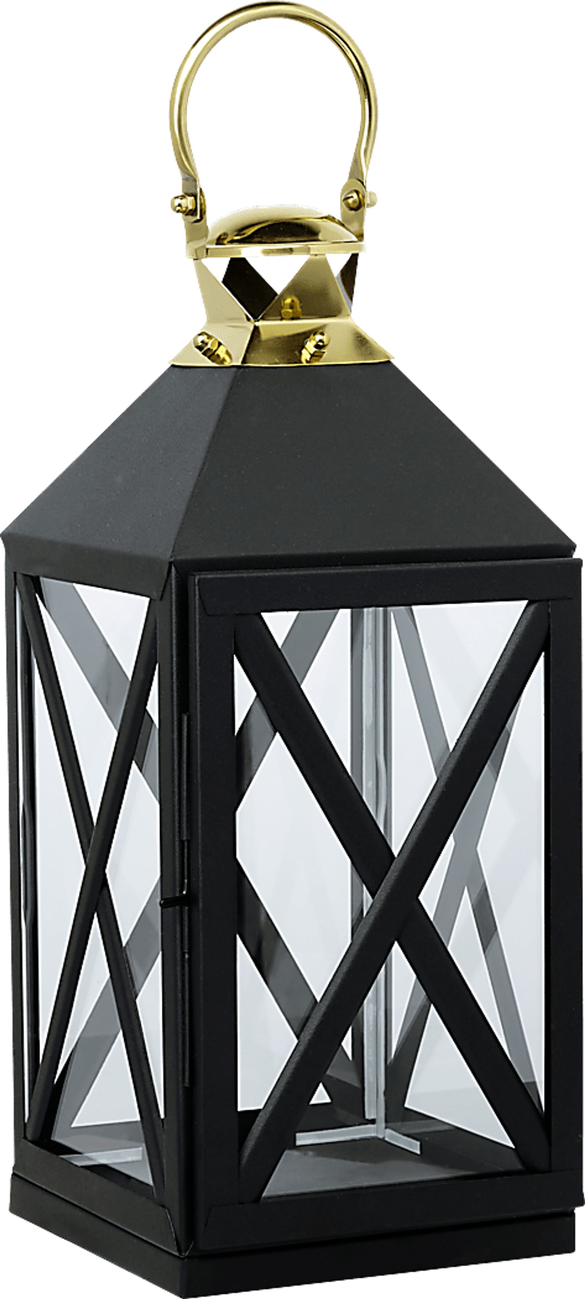 Lofthouse Black Medium Indoor/Outdoor Lantern - Image 4