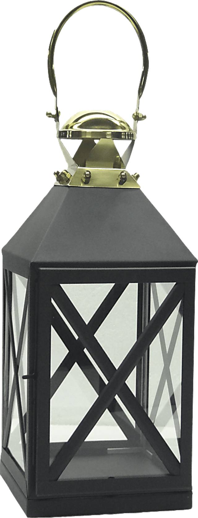 Lofthouse Black Medium Indoor/Outdoor Lantern - Thumbnail - Image 1