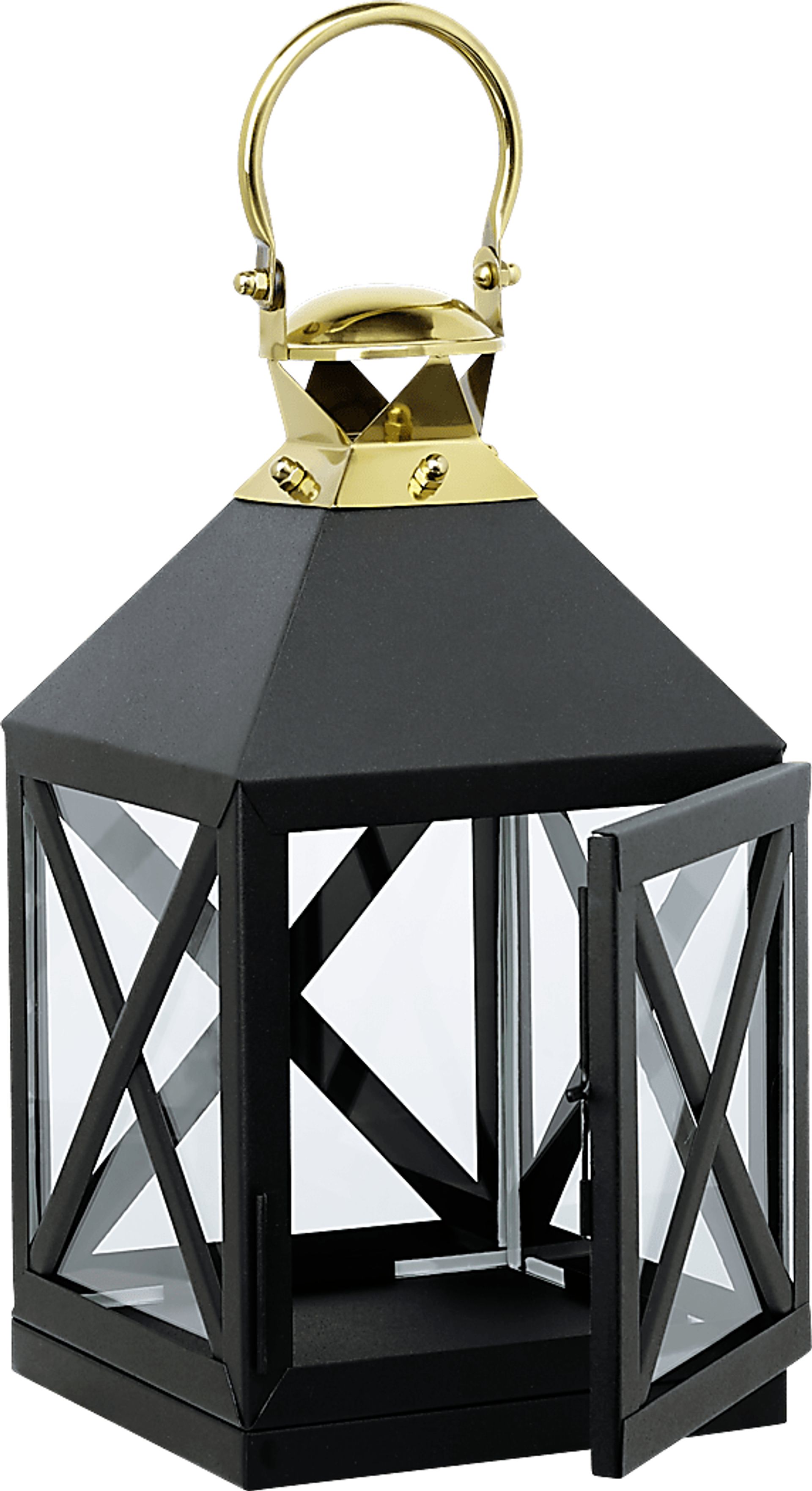 Lofthouse Black Small Indoor/Outdoor Lantern - Image 2