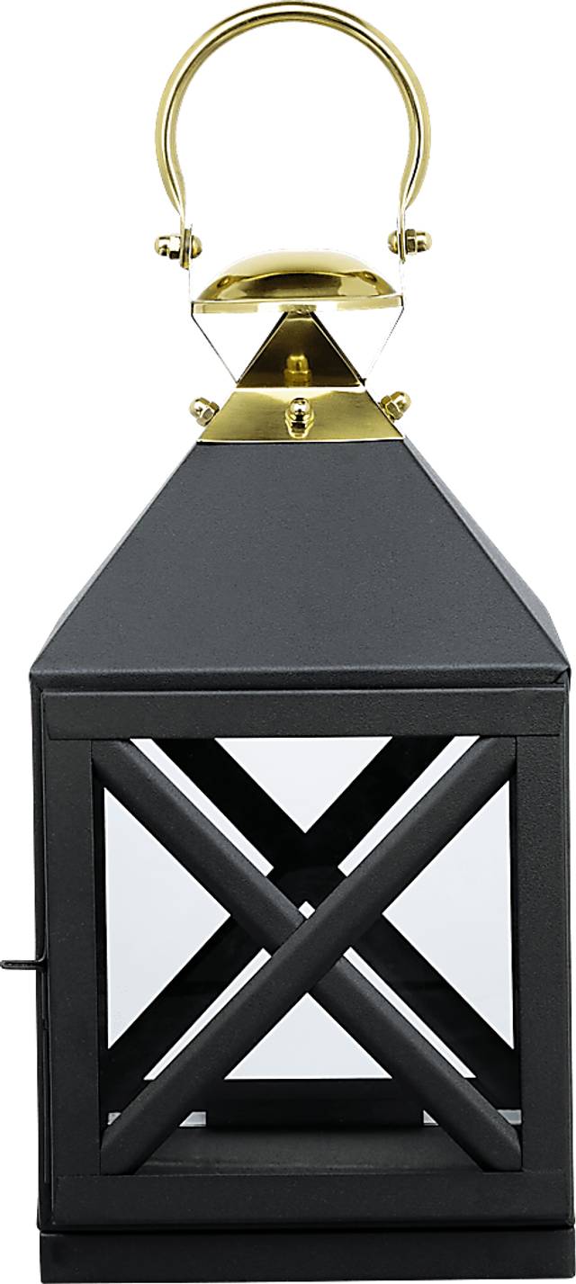 Lofthouse Black Small Indoor/Outdoor Lantern - Thumbnail - Image 3