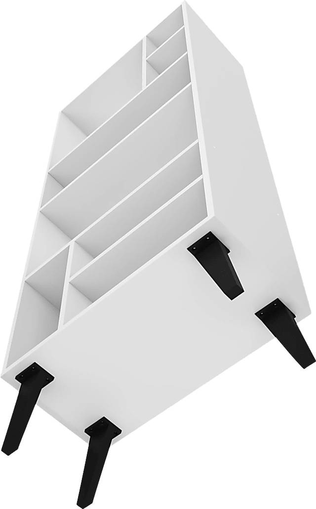 Loftus White Bookcase - Thumbnail - Image 4