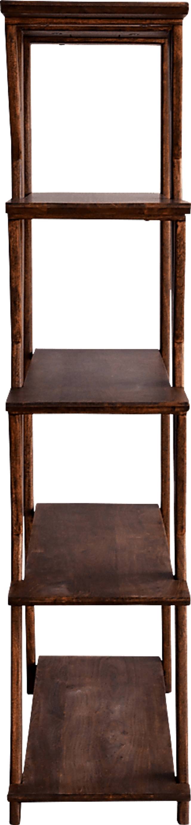 Logan Lodge Brown Etagere - Thumbnail - Image 3