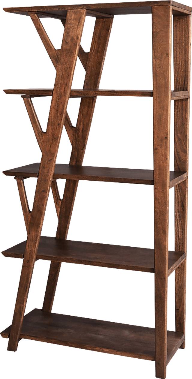 Logan Lodge Brown Etagere - Thumbnail - Image 1
