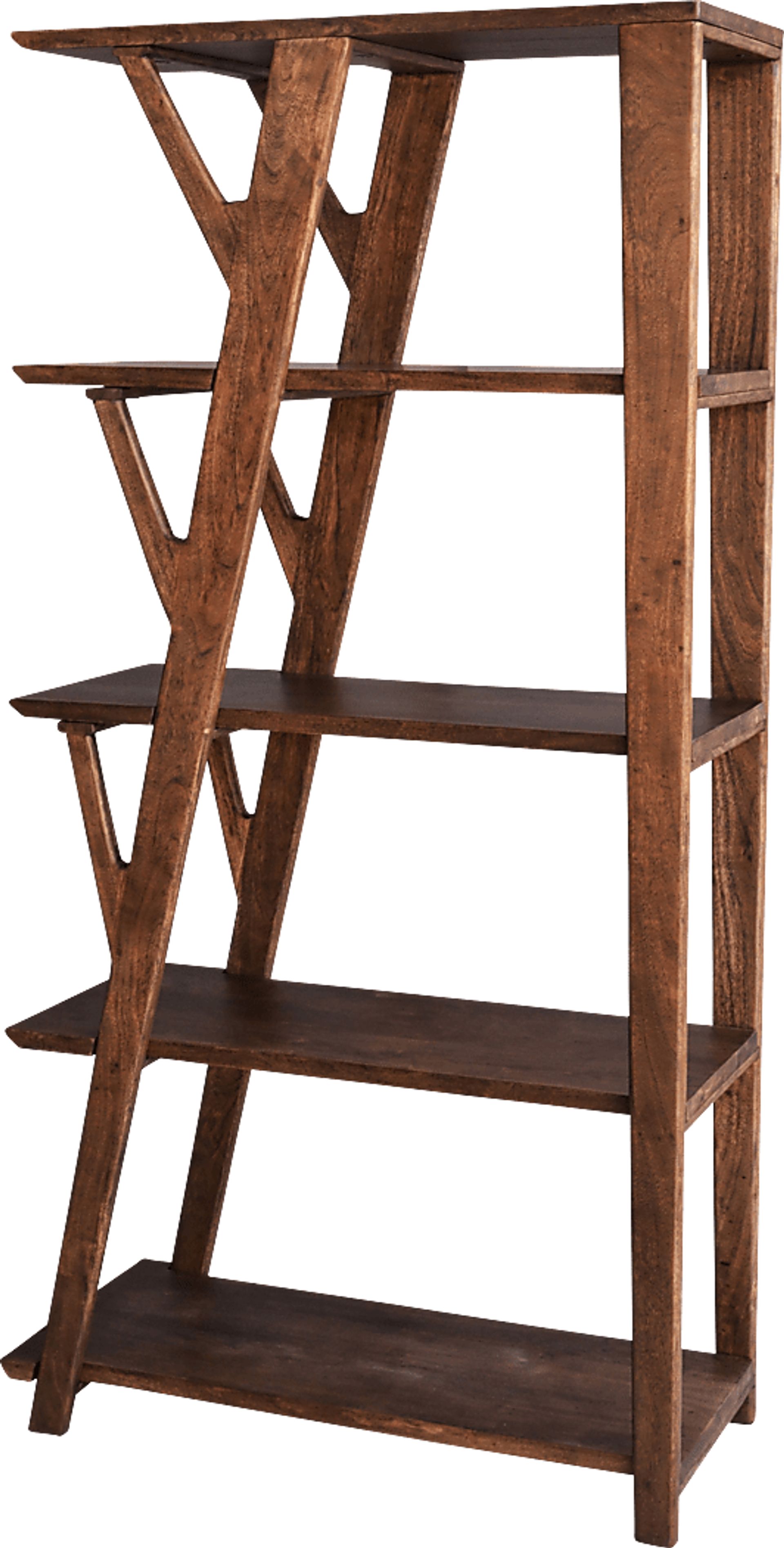 Logan Lodge Brown Etagere - Image 1
