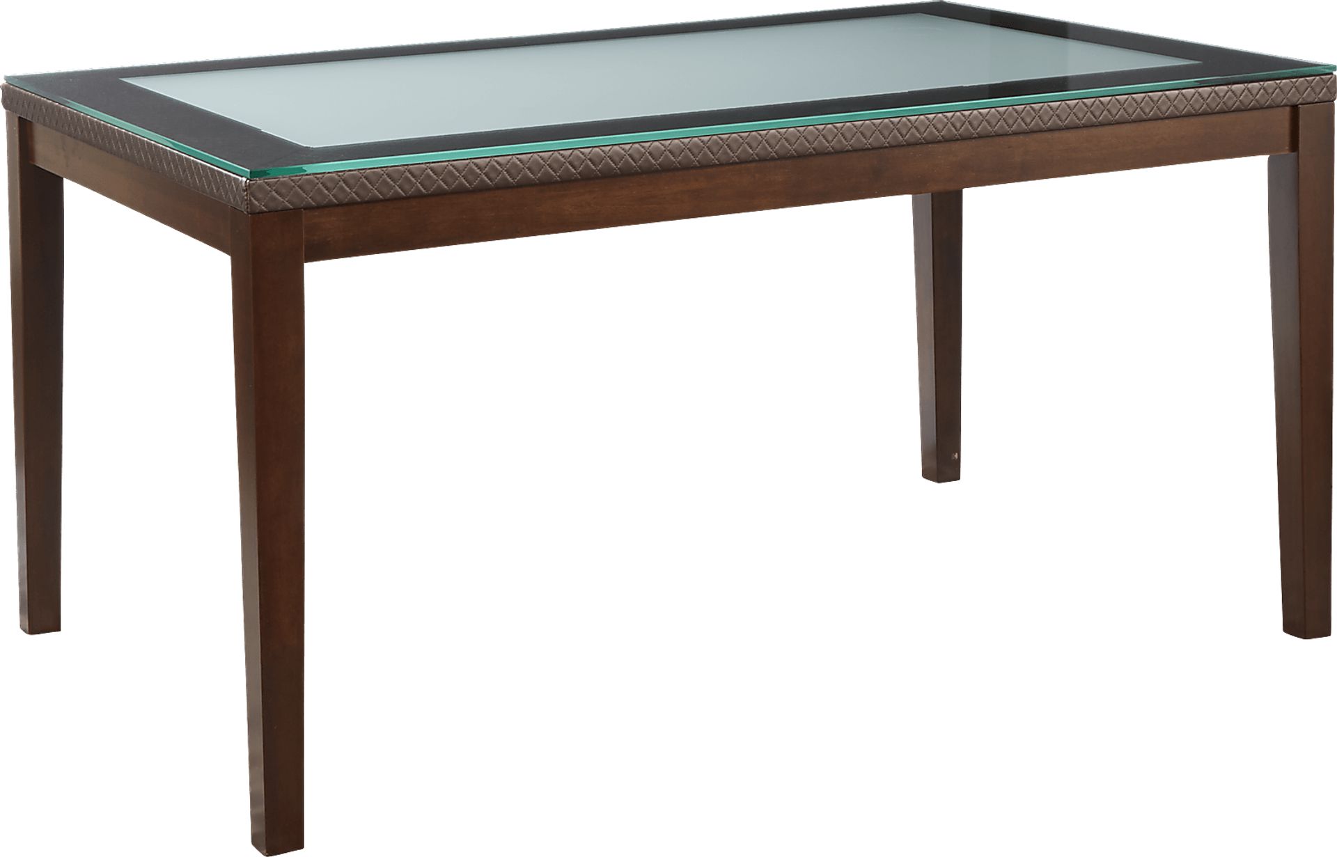 Logan Square Brown Dark Wood Dining Table | Rooms to Go