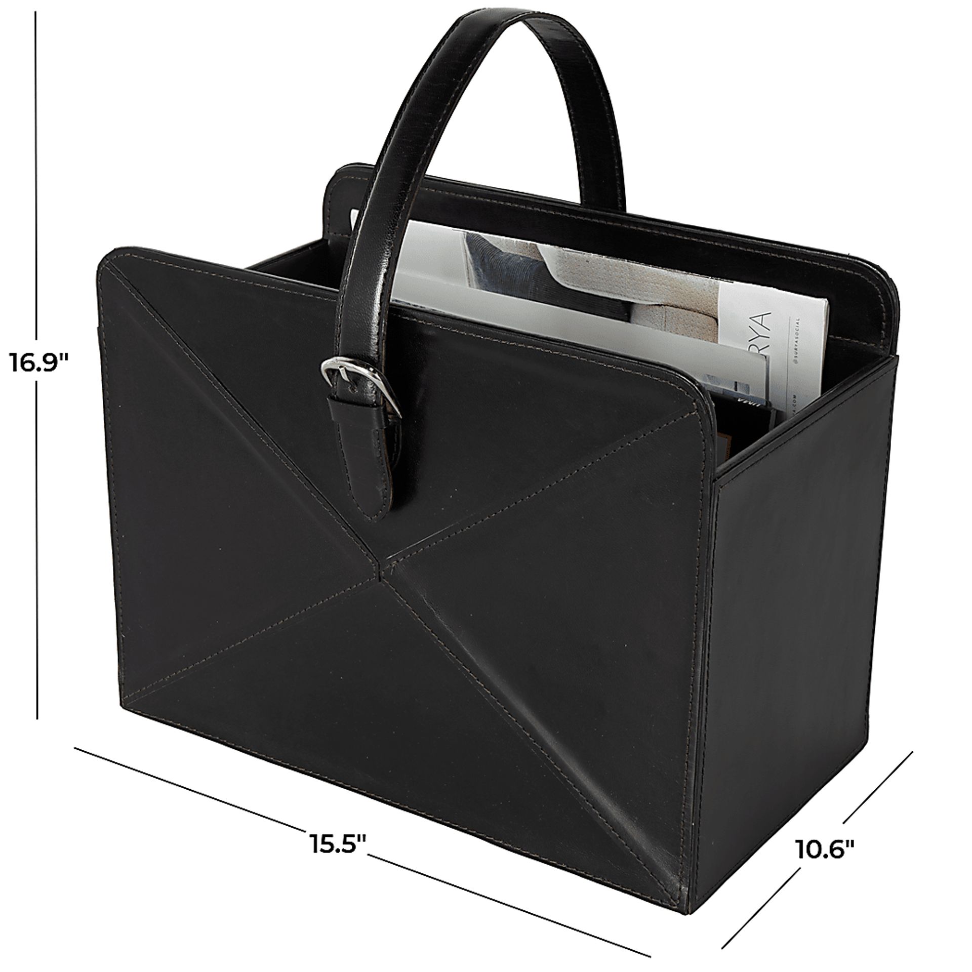 Logari Black Magazine Holder - Image 8