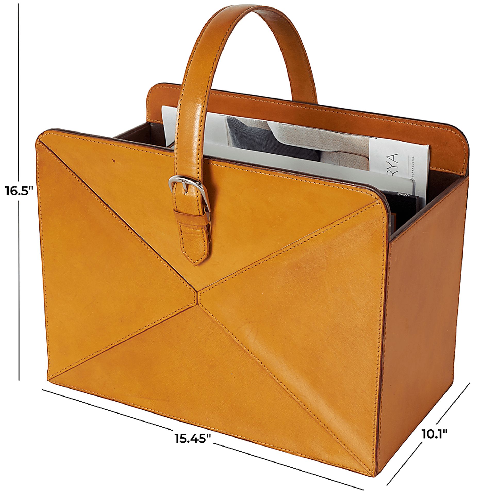 Logari Brown Magazine Holder - Image 8