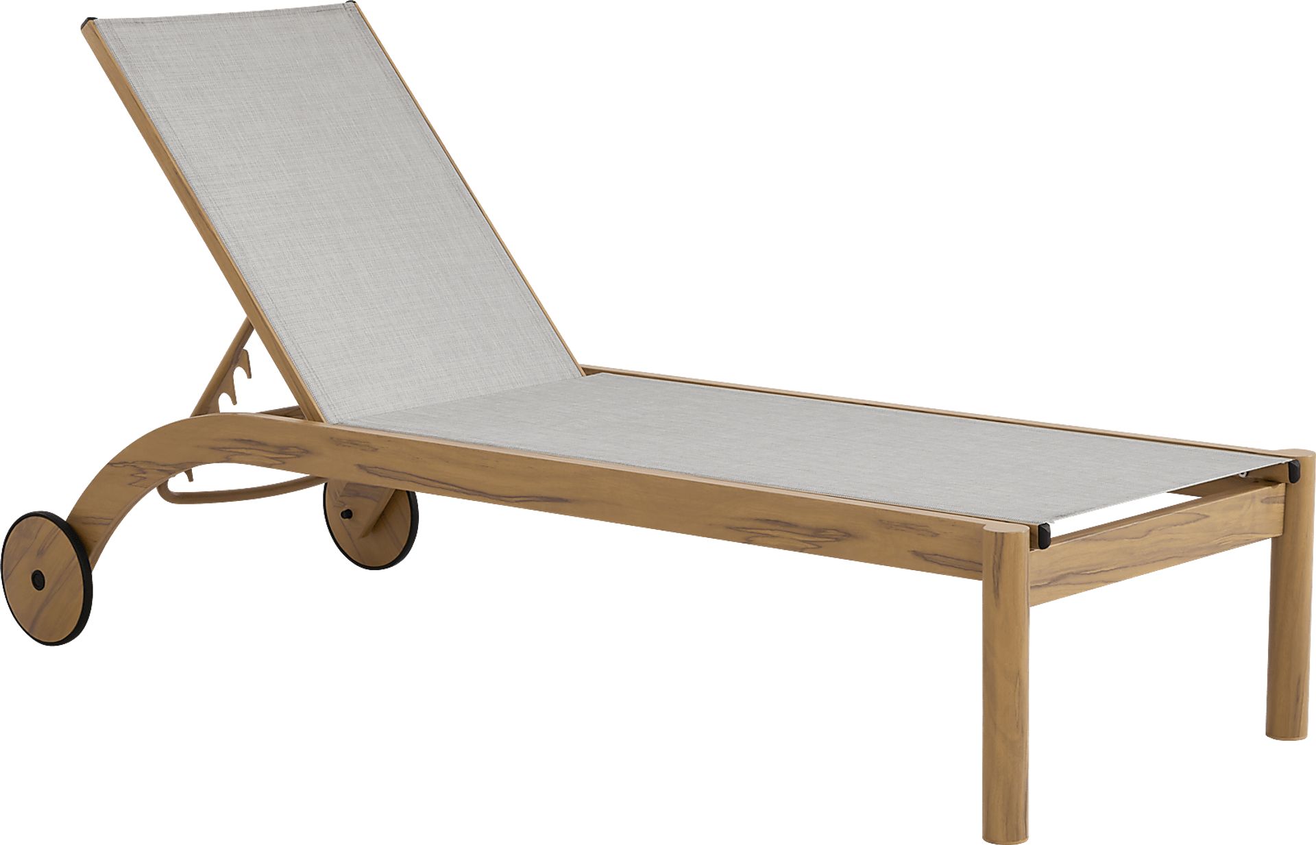 Logen Natural Outdoor Chaise - Image 1