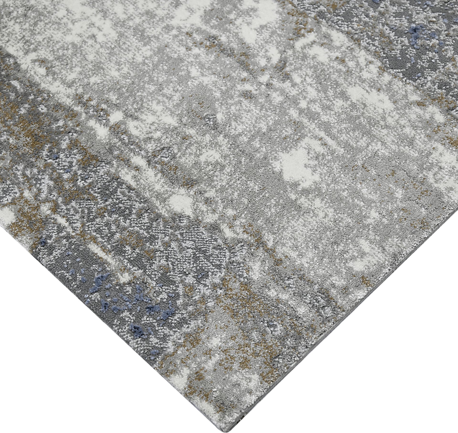 Lohash Gray/Blue 5'3 x 7'9 Rug - Image 3