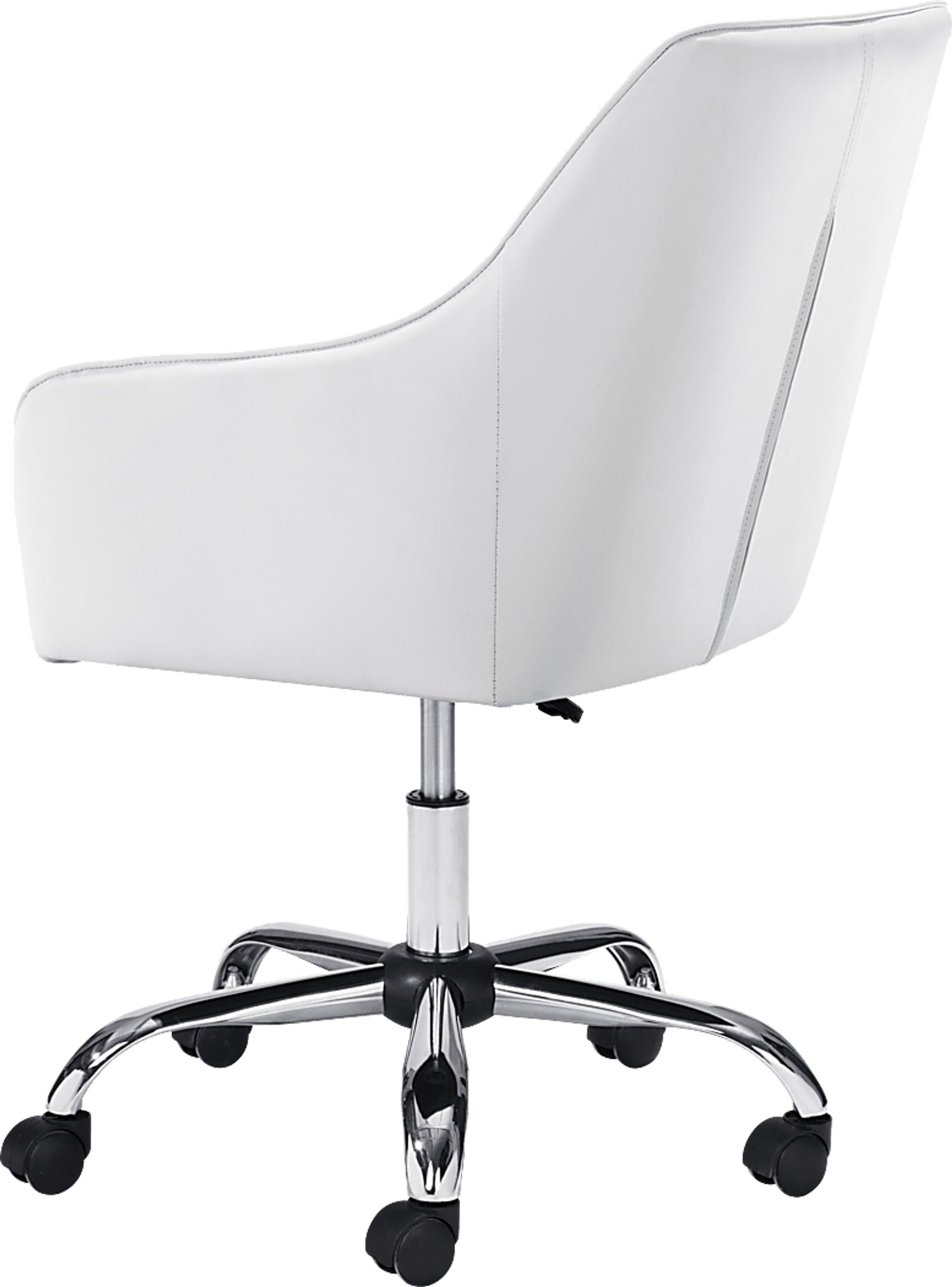 Lohrey White Office Chair - Image 5