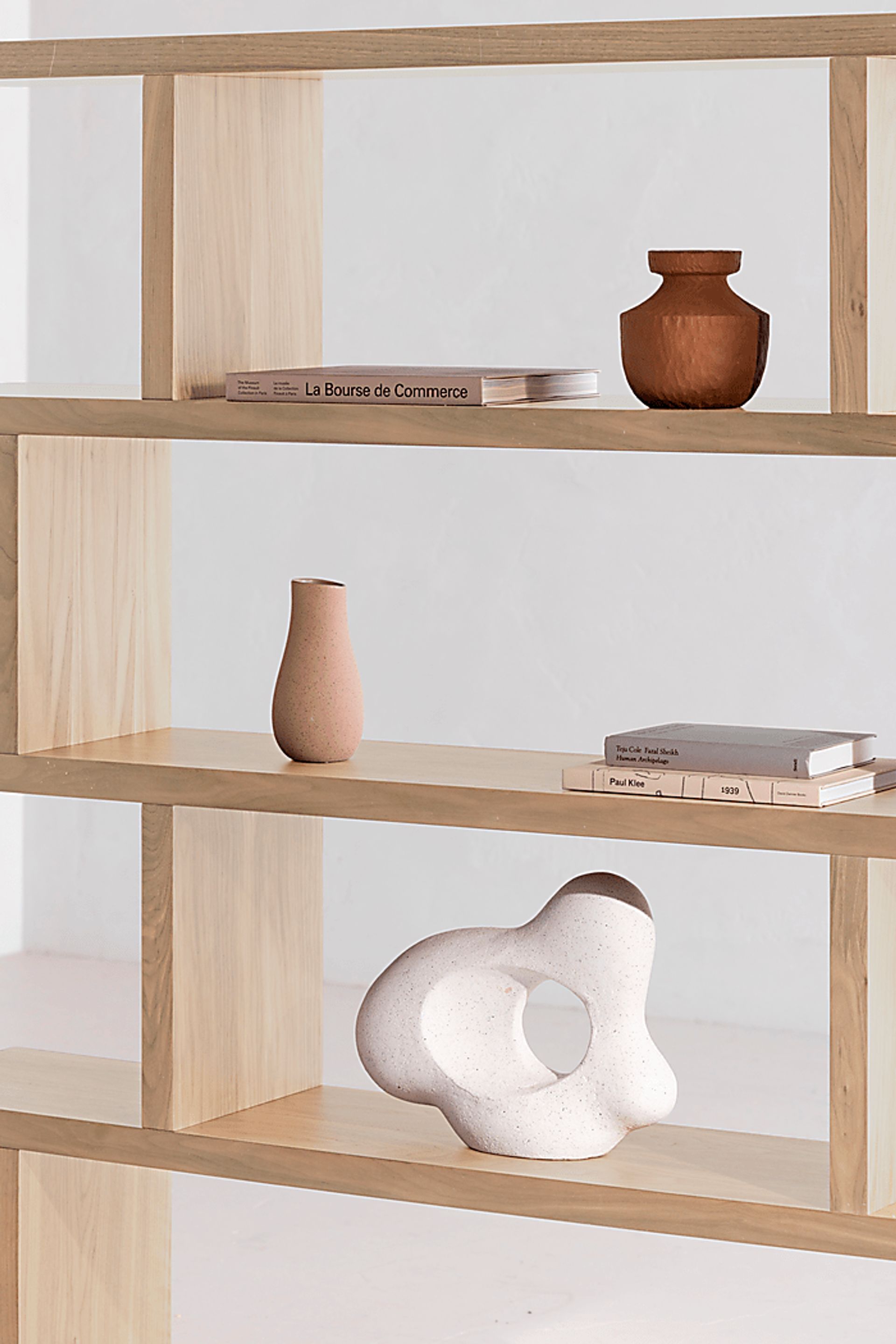 Loic Natural Large Shelf Bookcase - Image 3