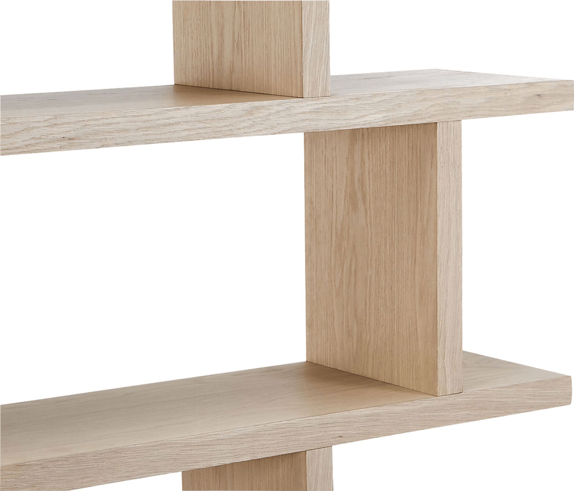 Loic Natural Large Shelf Bookcase - Image 6
