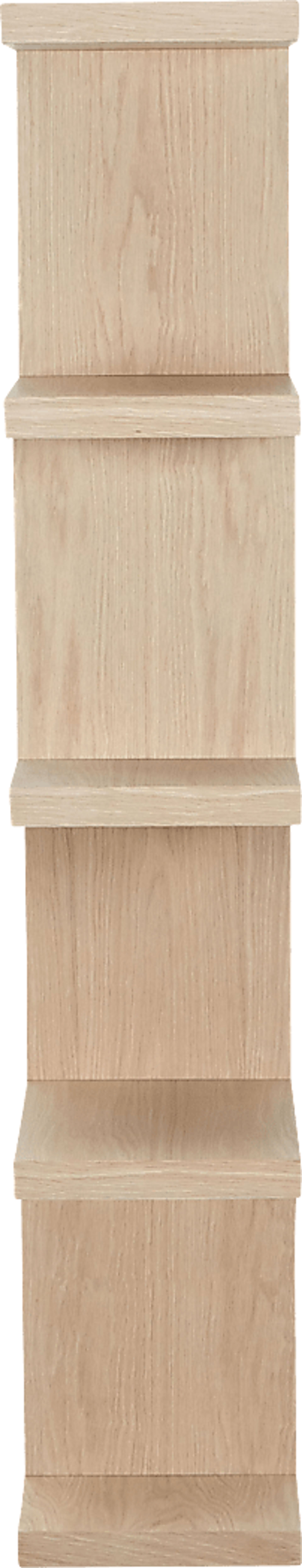 Loic Natural Large Shelf Bookcase - Image 9