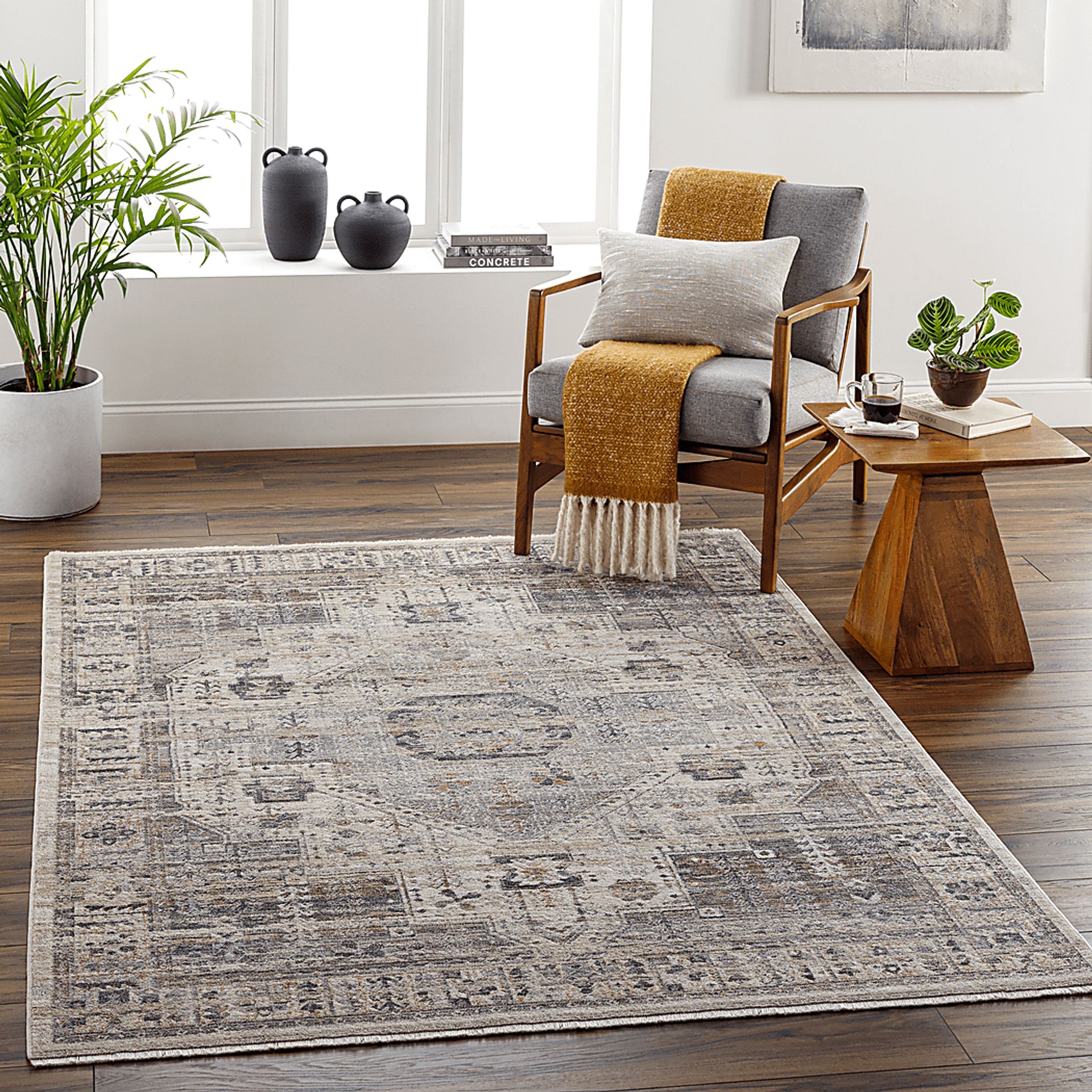 Loine Beige 7'10 x 9'8 Rug - Image 2