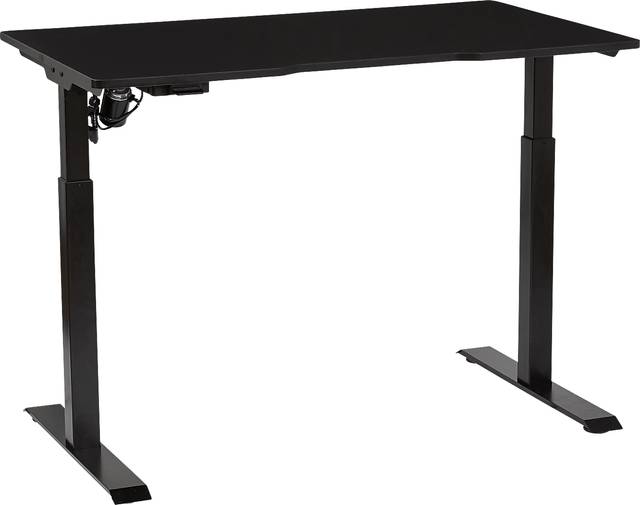 Lois Black Adjustable Standing Desk - Thumbnail - Image 2