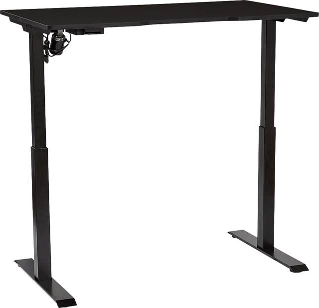 Lois Black Adjustable Standing Desk - Thumbnail - Image 3