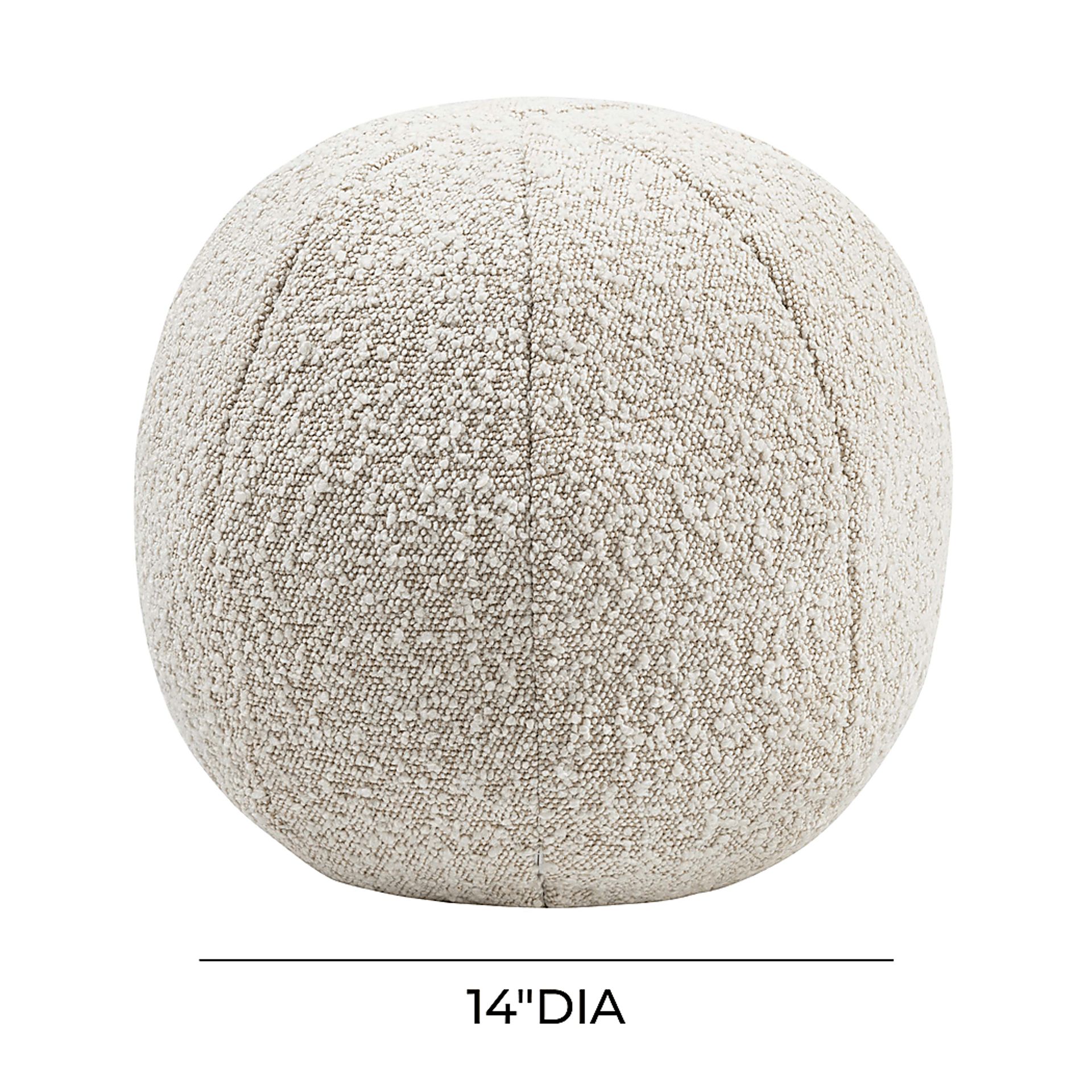 Lola Ann I Beige Pillow - Image 4