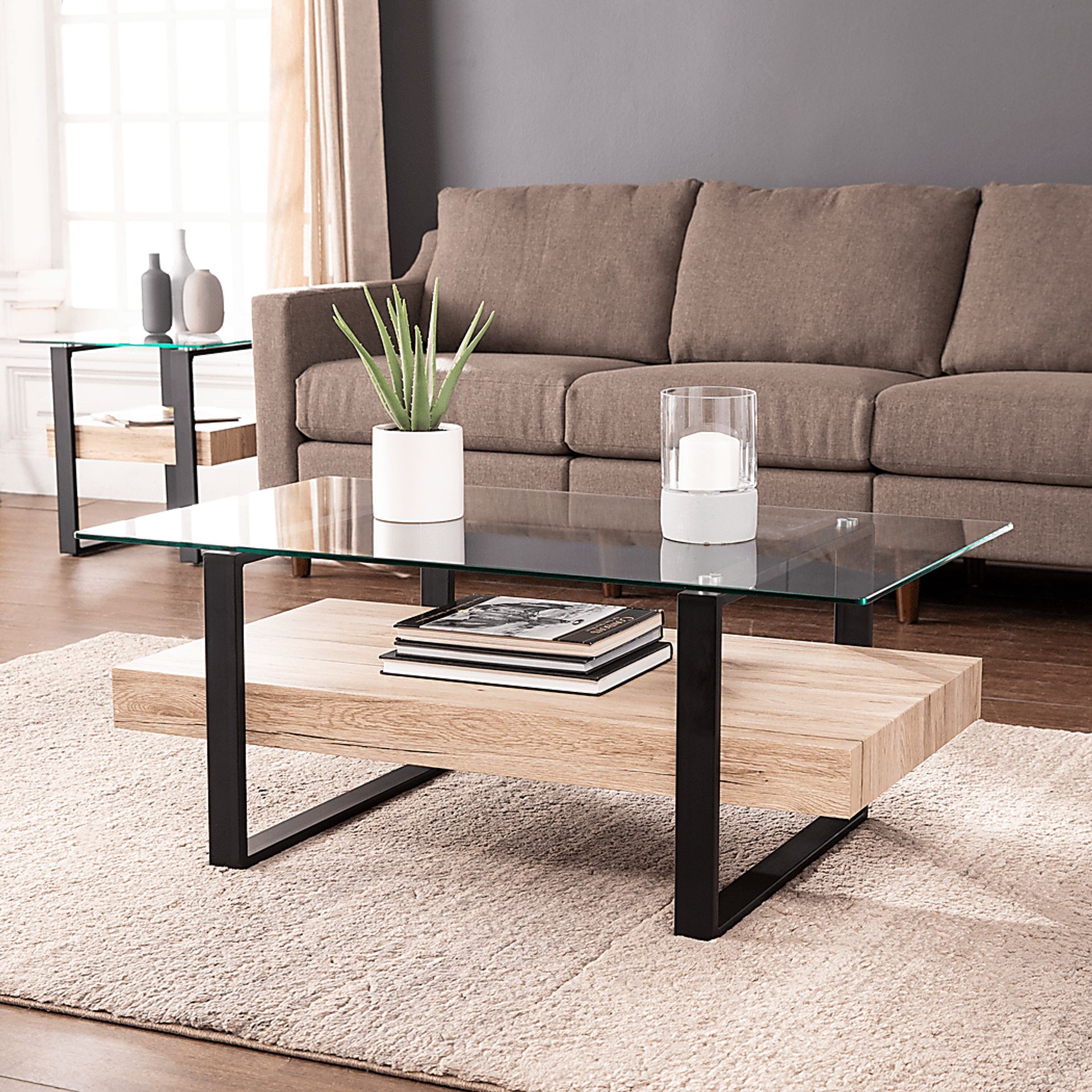 Lomax Way Natural Cocktail Table - Image 4